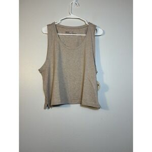 NEW Pact Tank Women's XXXL Organic Cotton Tan Lightweight Everyday Comfort